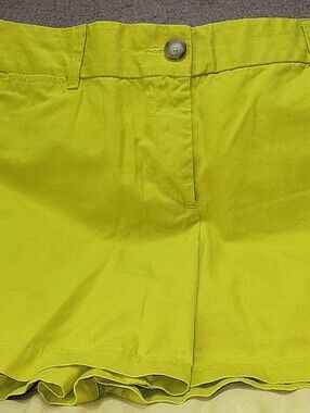 Women's LOFT Mustard Yellow Cotton Blend Shorts